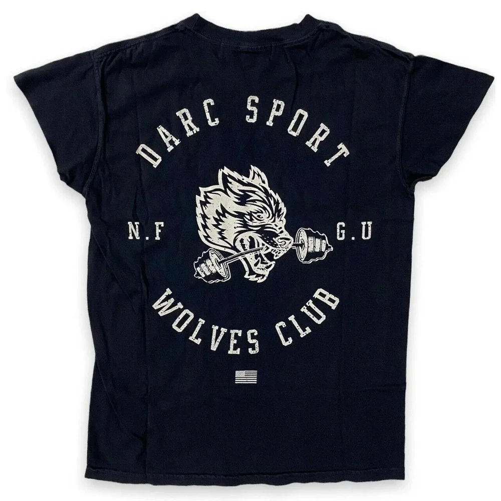 Darc Sport | Shirts | Darc Sport Mens Wolves Club Distressed Print